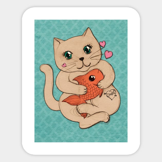 Sushi Love Sticker by micklyn